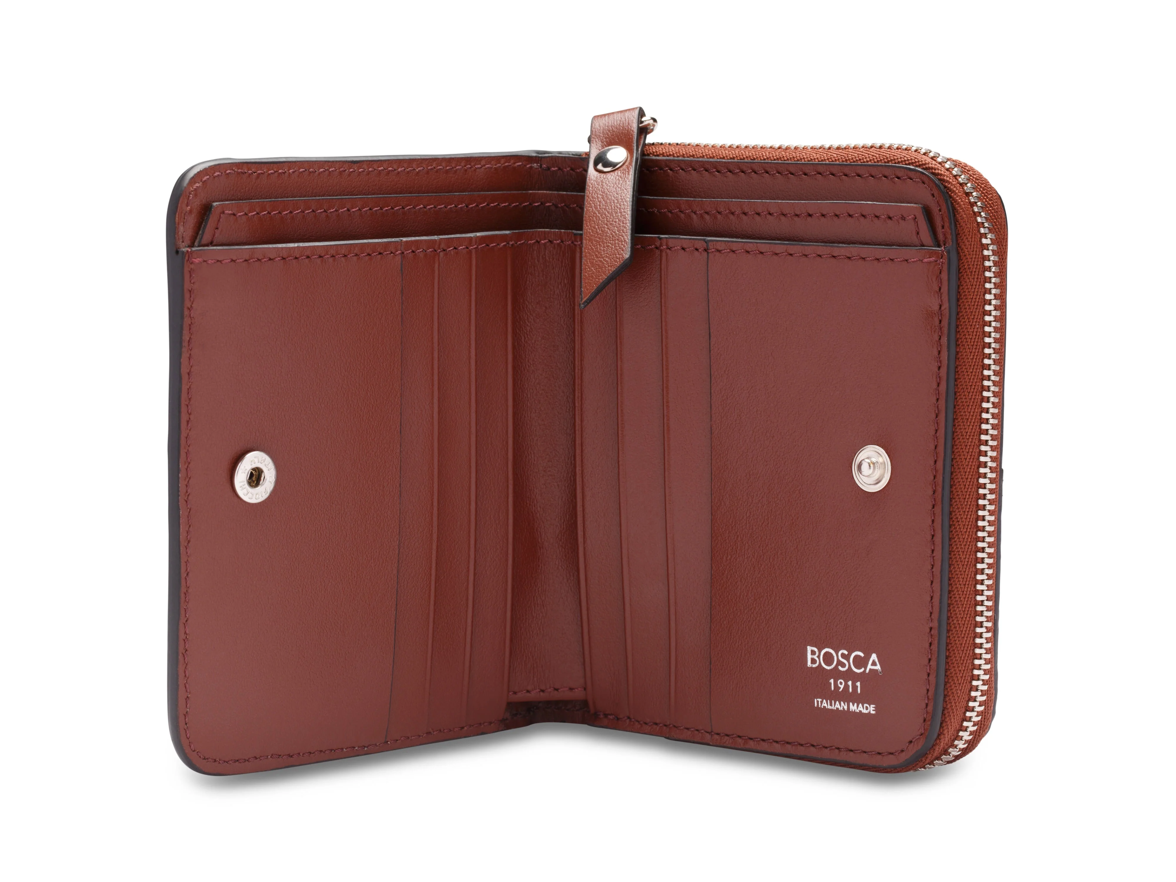 Monfrini 4" Billfold Wallet with Zip - Image 22