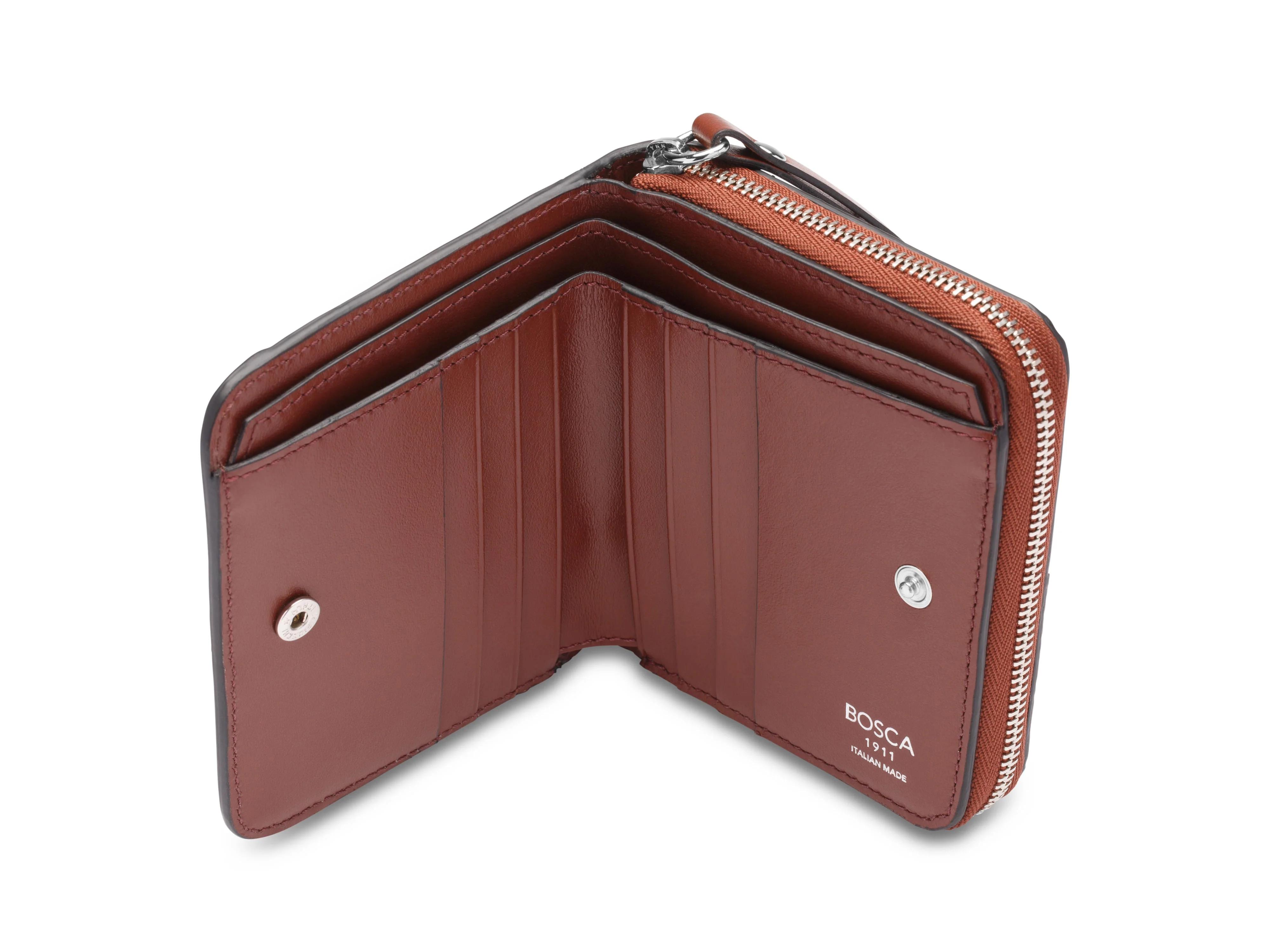 Monfrini 4" Billfold Wallet with Zip - Image 23
