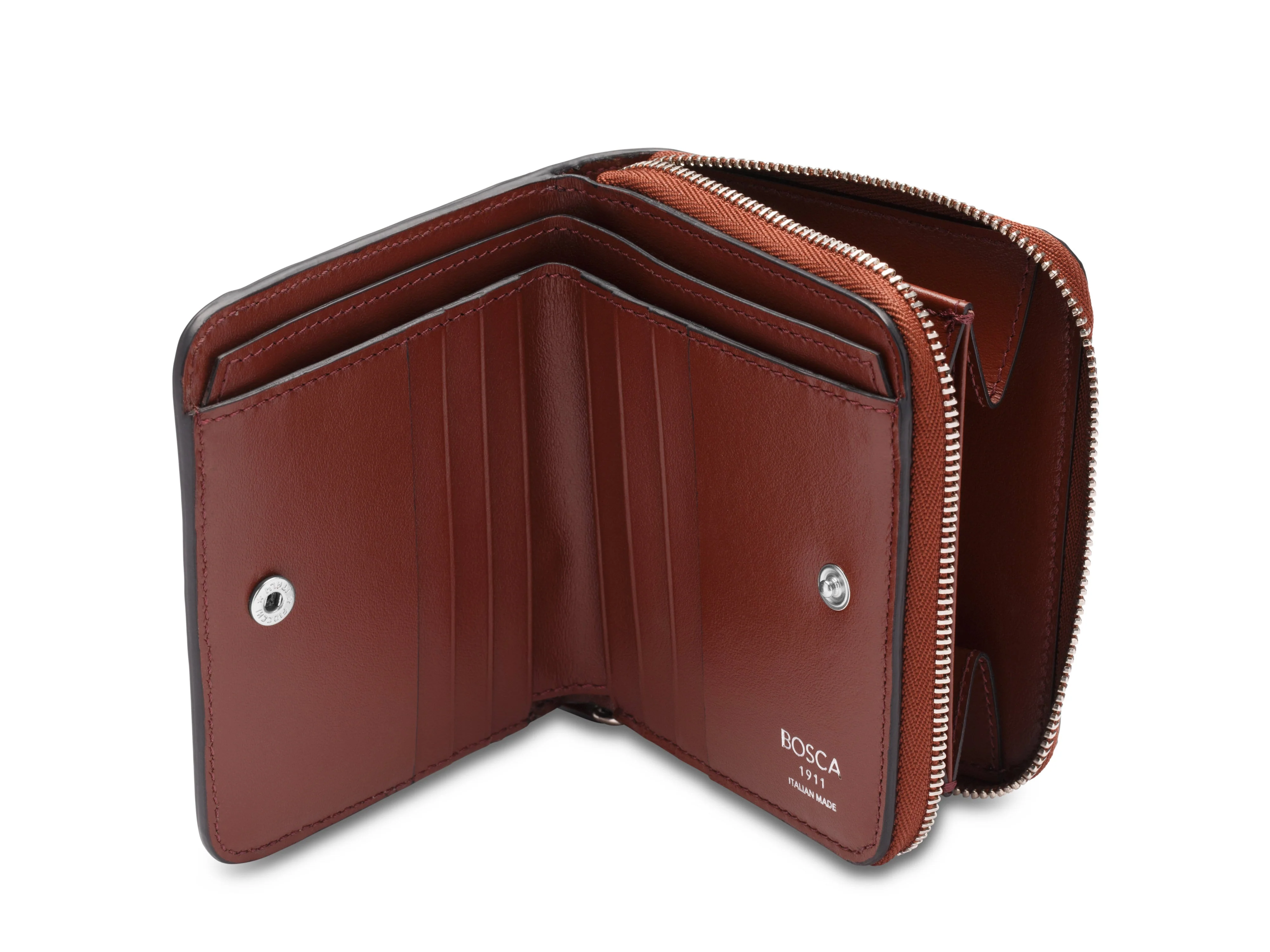 Monfrini 4" Billfold Wallet with Zip - Image 25