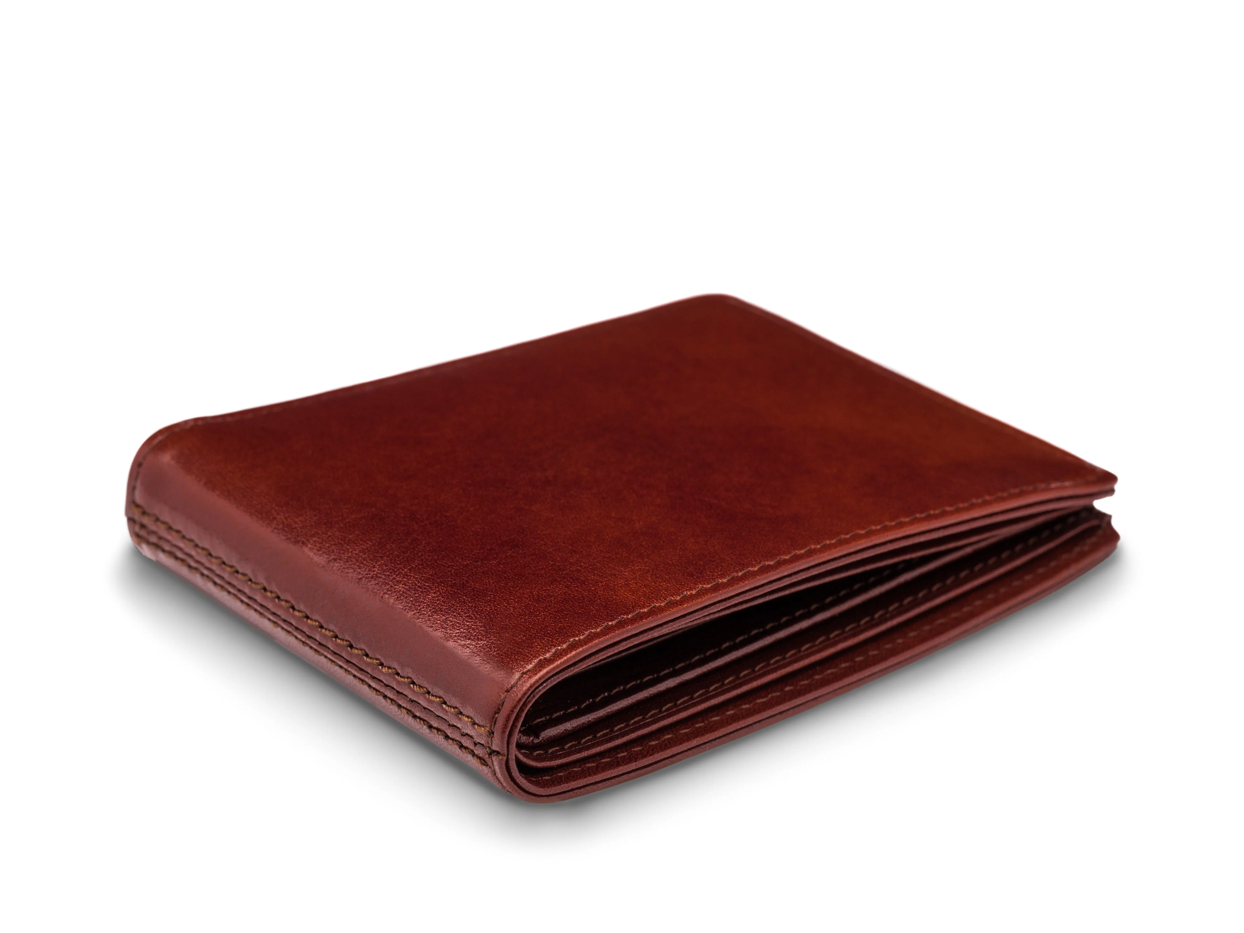 Old Leather 5 Pocket Wallet W/ I.D. - Image 3