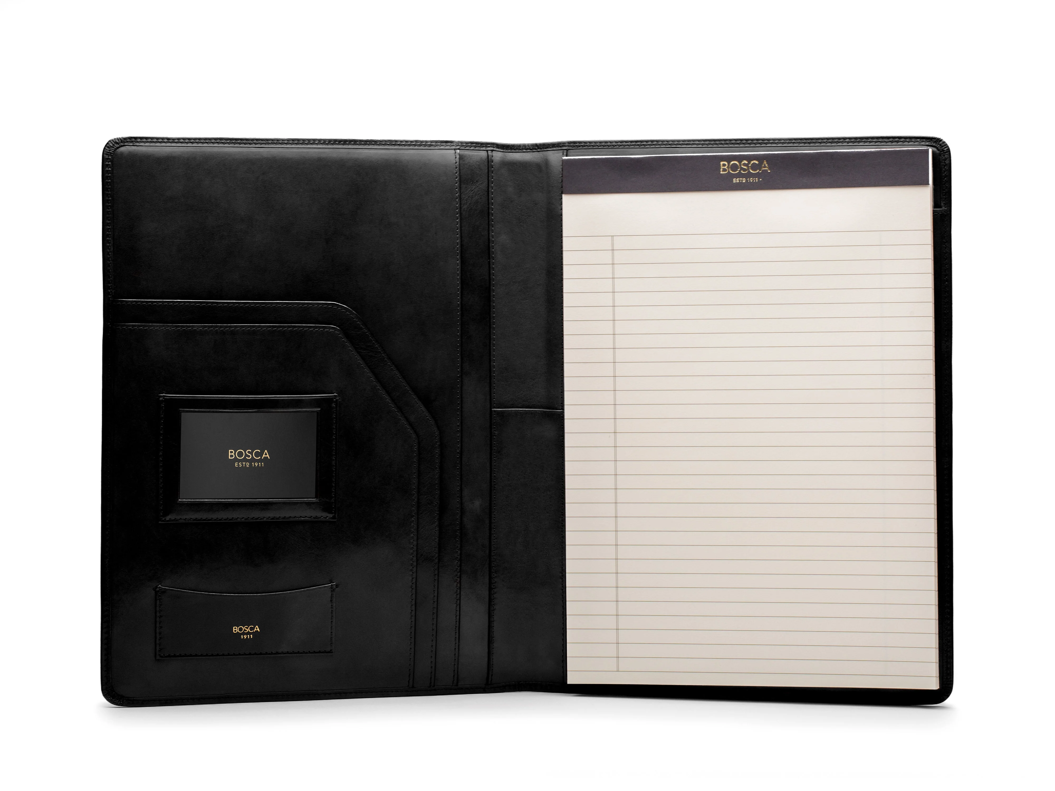 Old Leather Deluxe Leather Portfolio - Image 11