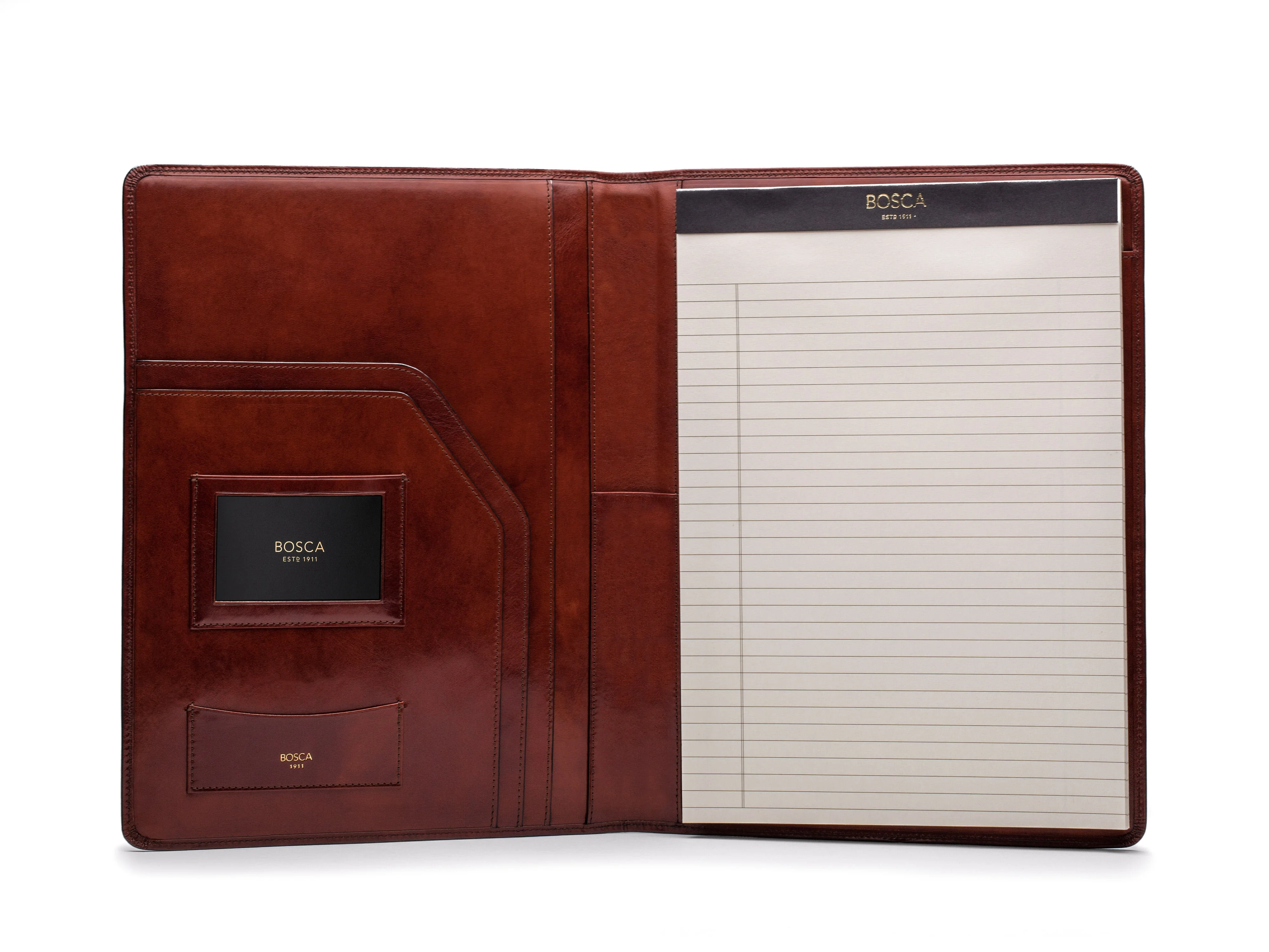 Old Leather Deluxe Leather Portfolio - Image 7
