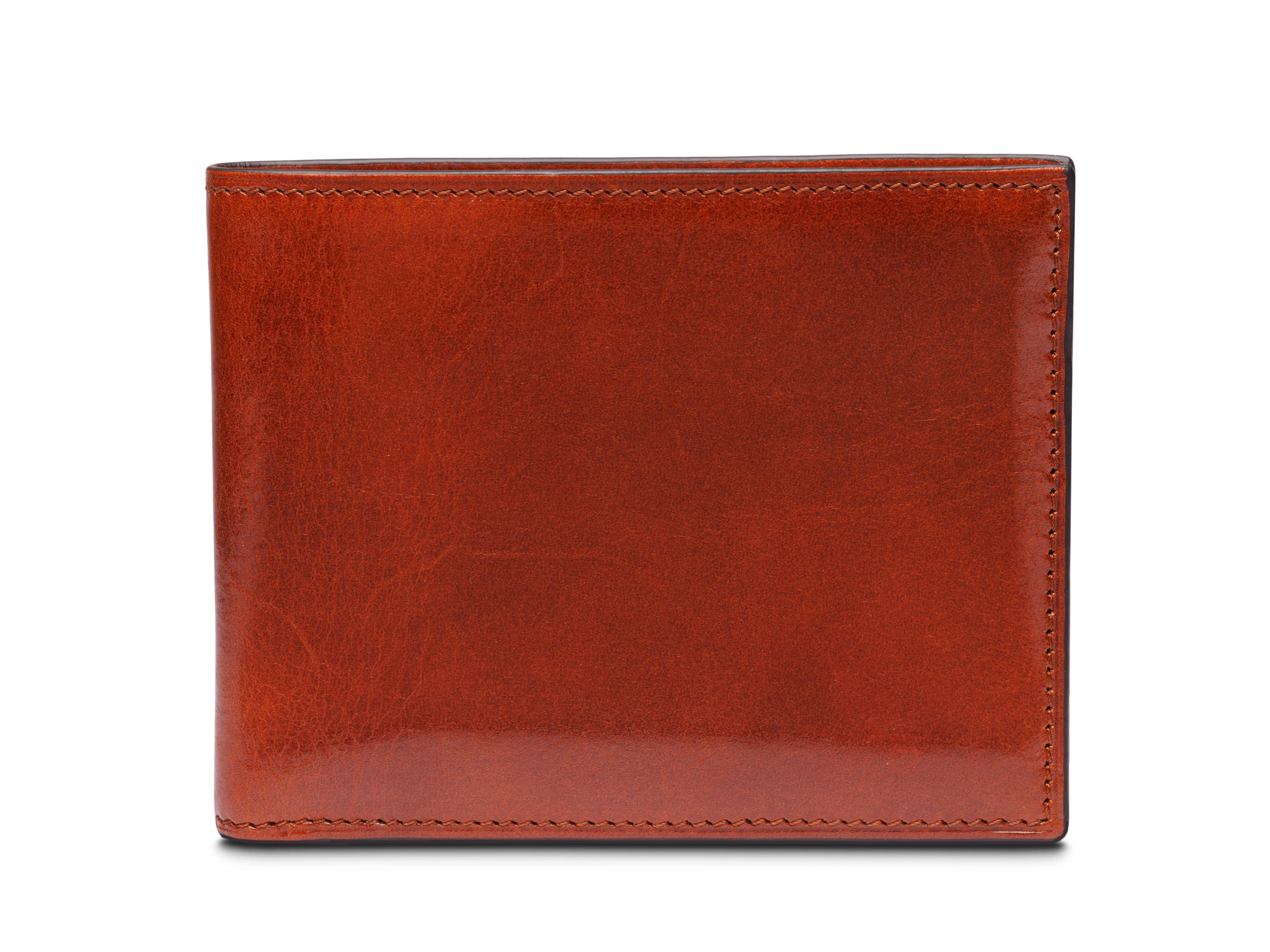 Contrast Old Leather Executive I.D. Wallet - Image 3