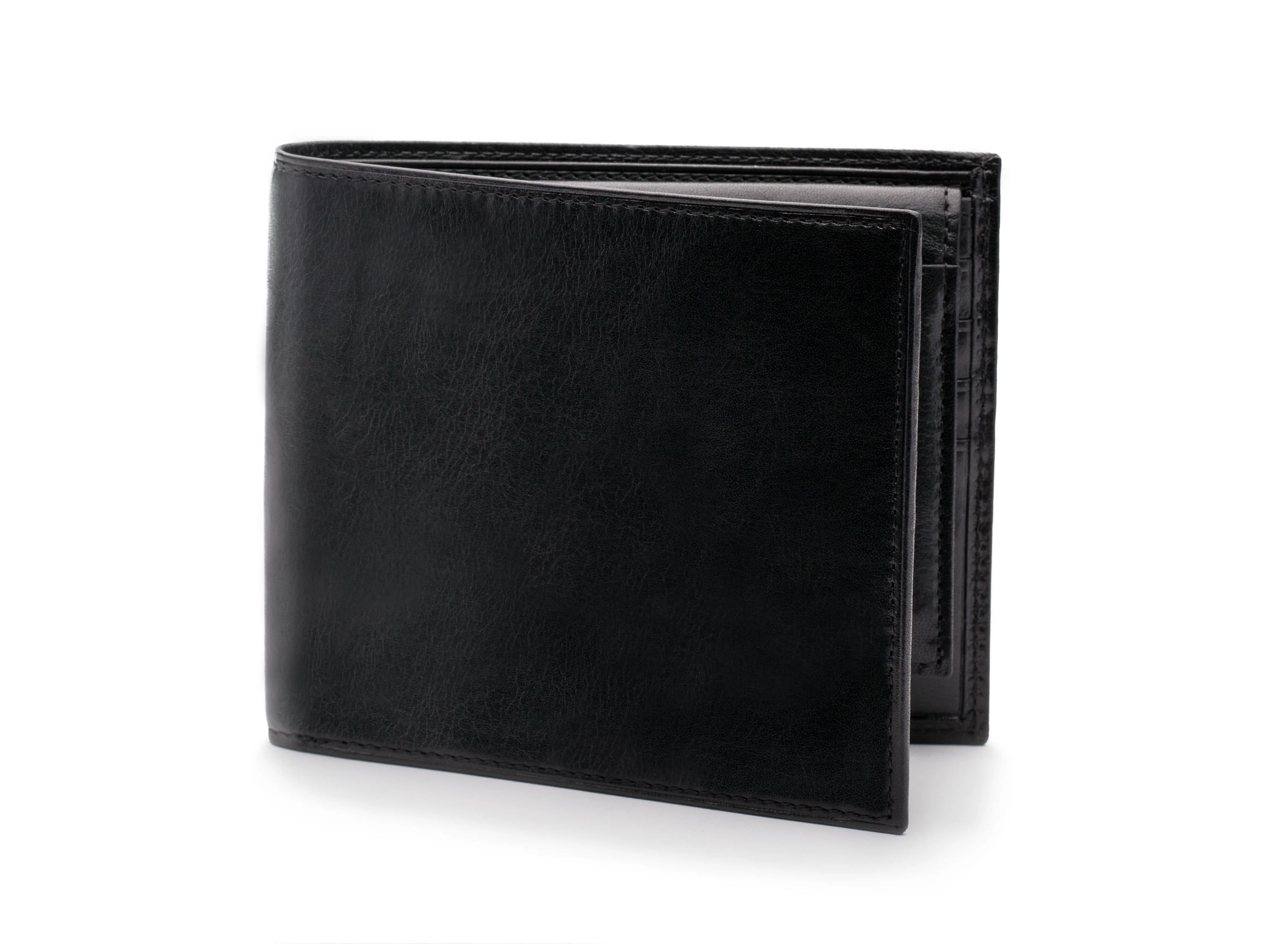 Old Leather Euro Credit Wallet w/ ID Passcase - Image 19