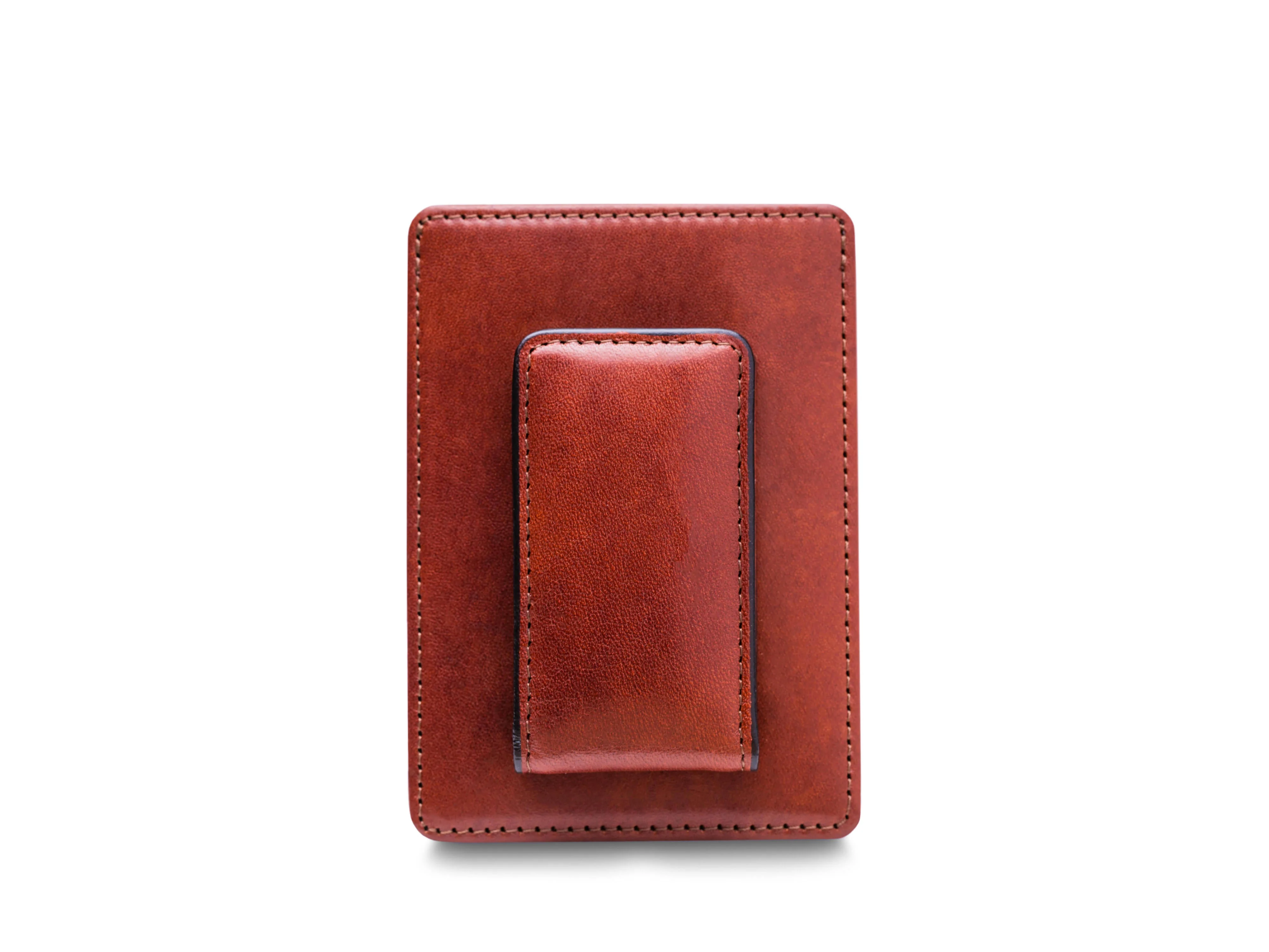 Old Leather Italia Front Pocket Wallet - Image 11