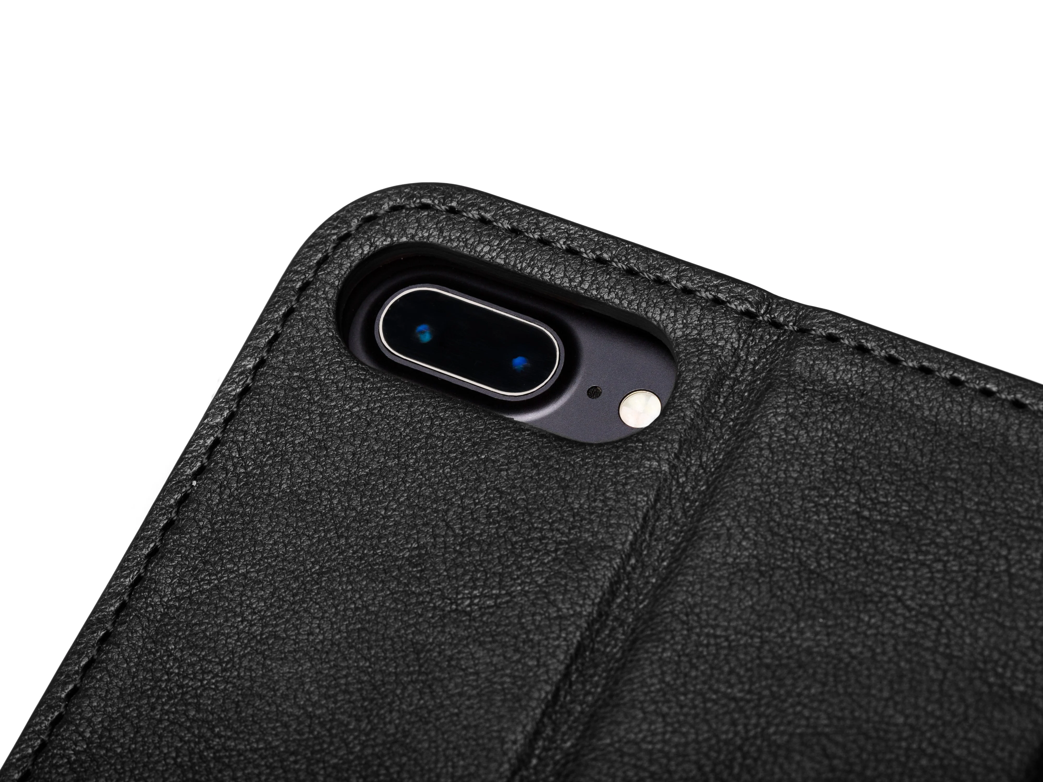 Napoli Nappa iPhone 8+ Flip Case with Cards Inside - Image 3