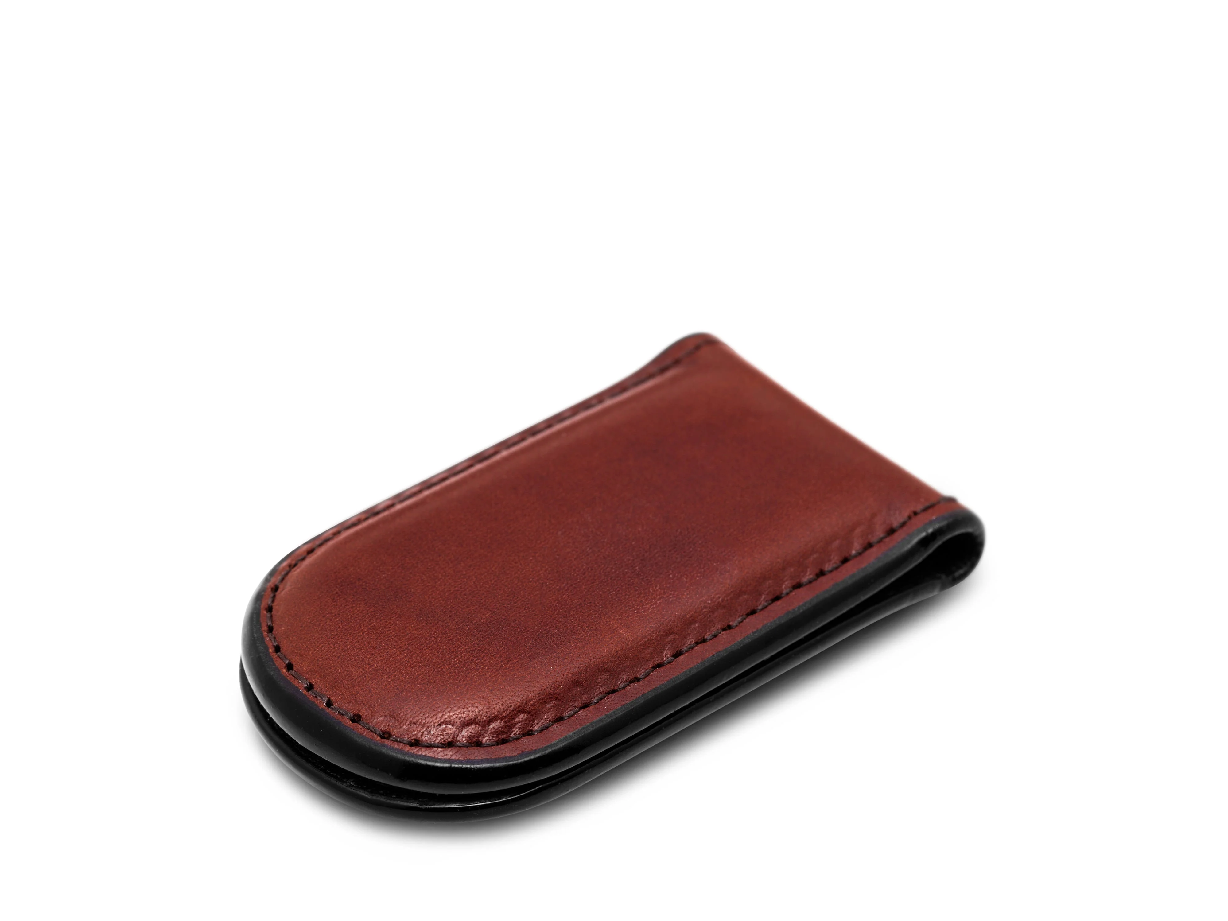 Old Leather Magnetic Money Clip - Image 13