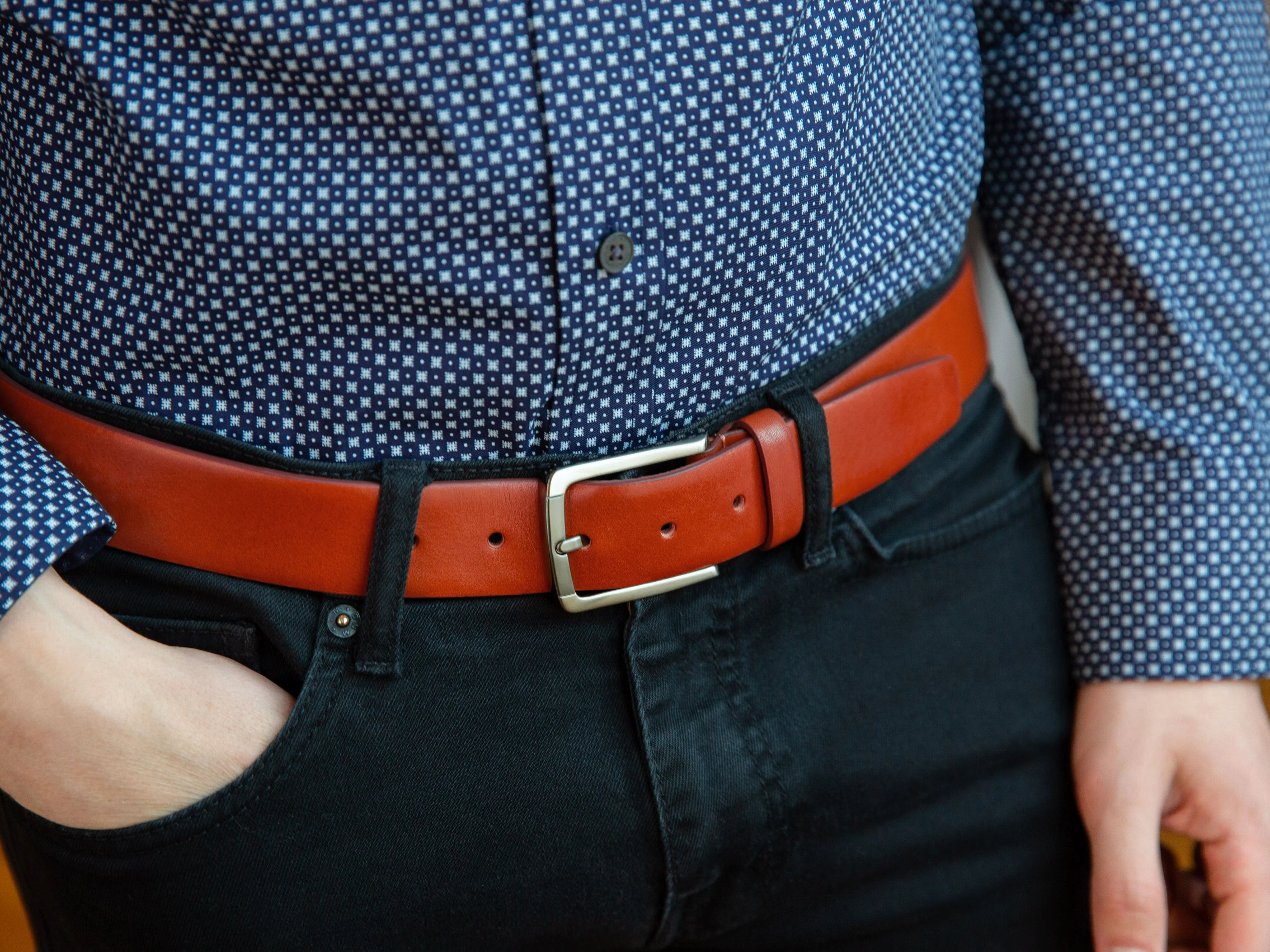 Old Leather Napoli Belt - Image 5