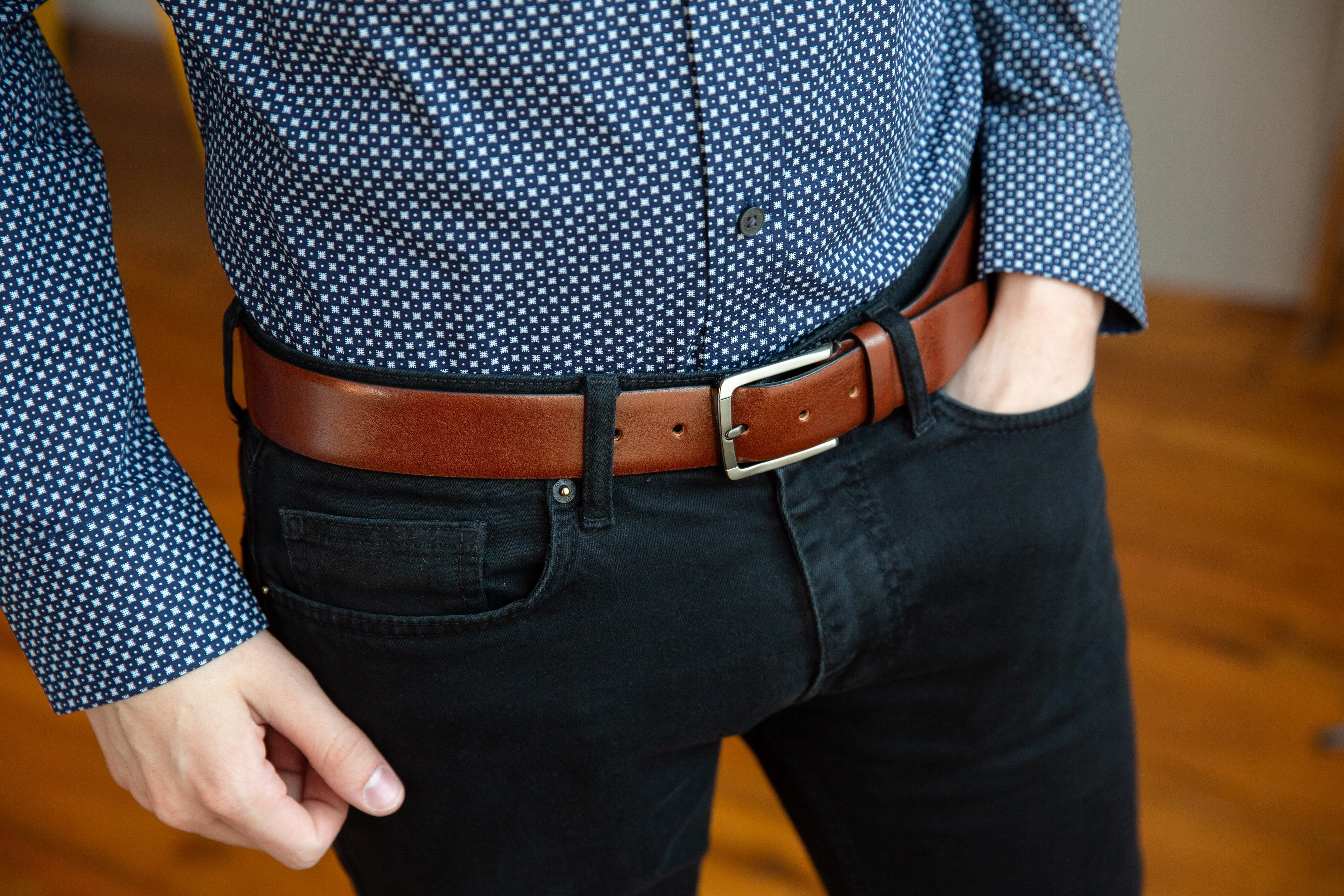 Old Leather Napoli Belt - Image 9