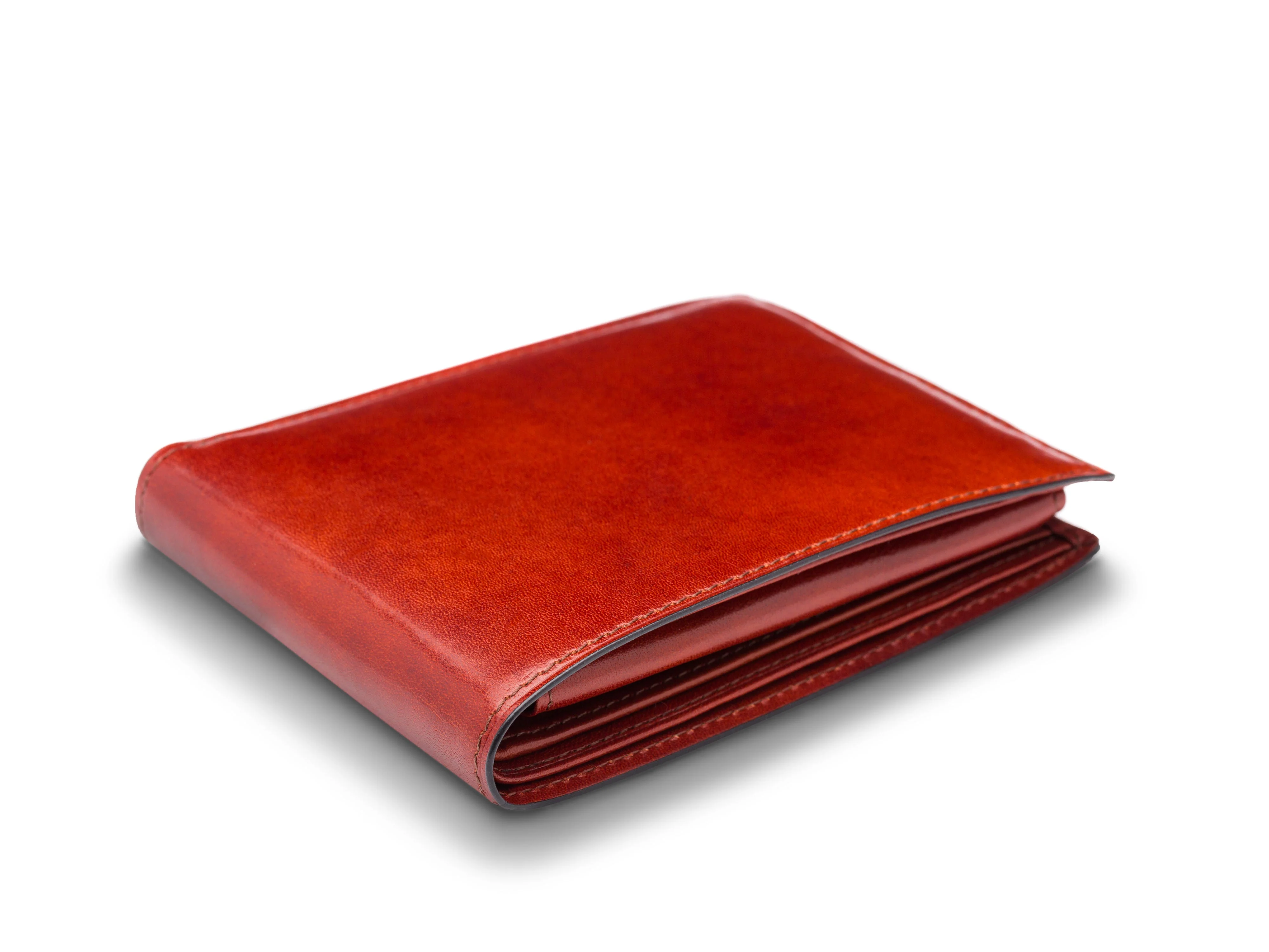 Old Leather Italia Credit Wallet w/I.D. Passcase - Image 11