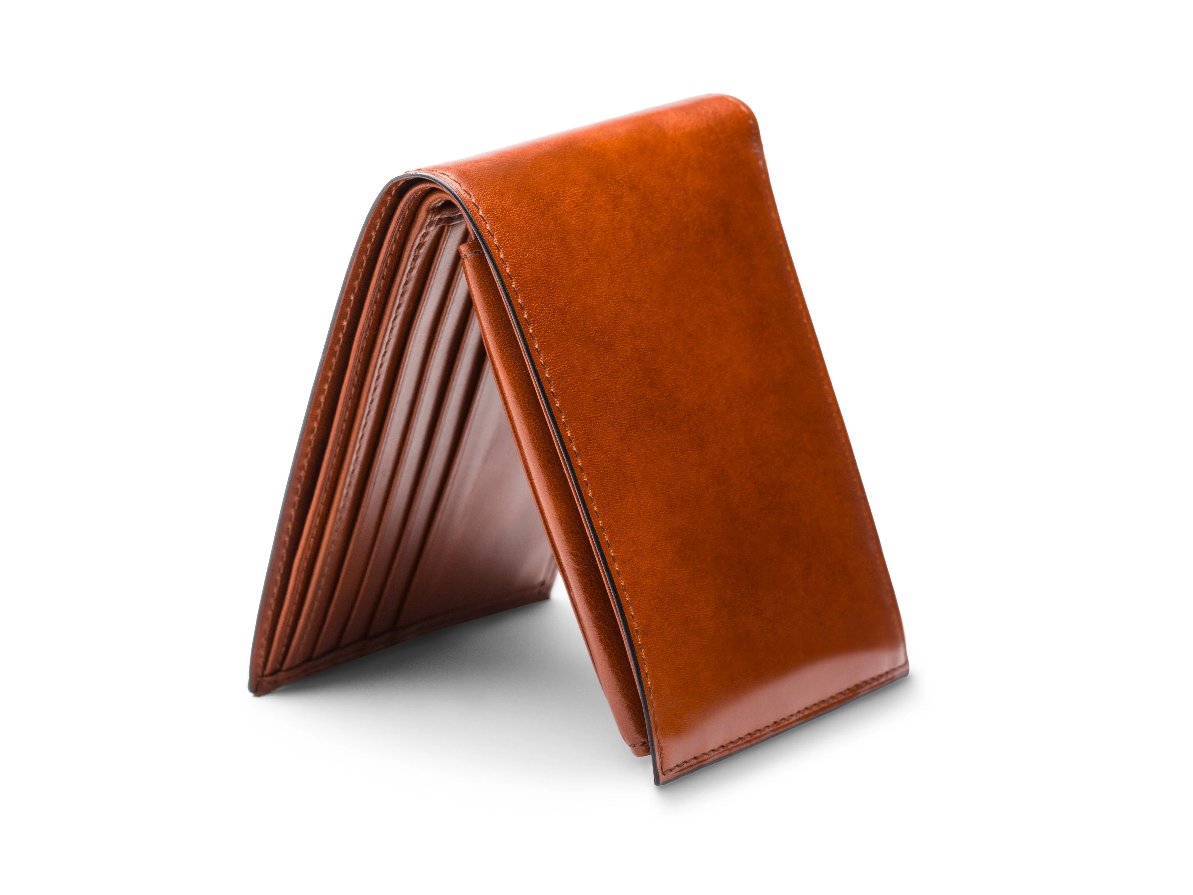 Old Leather Italia Credit Wallet w/I.D. Passcase - Image 3