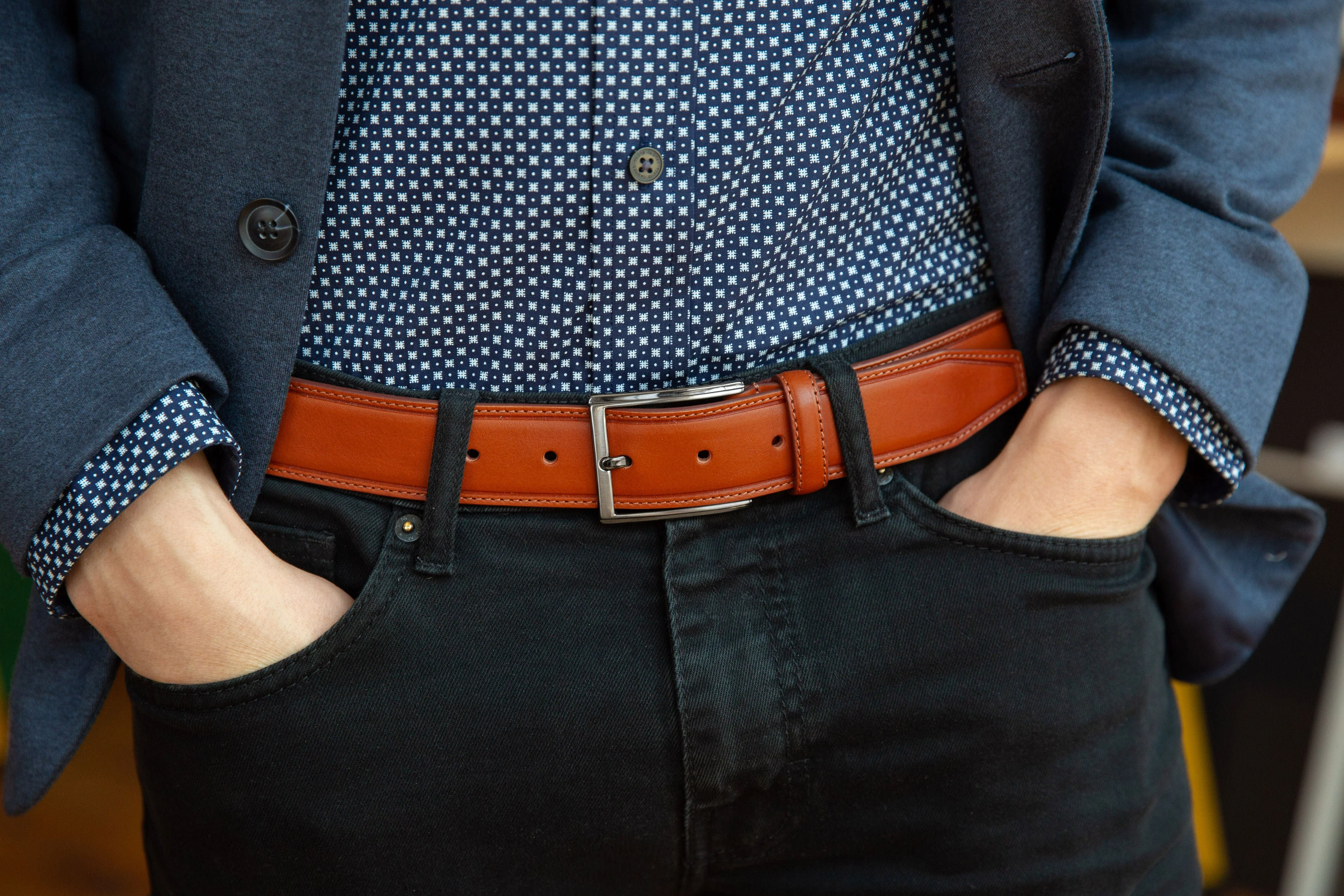 Old Leather Salerno Belt - Image 3