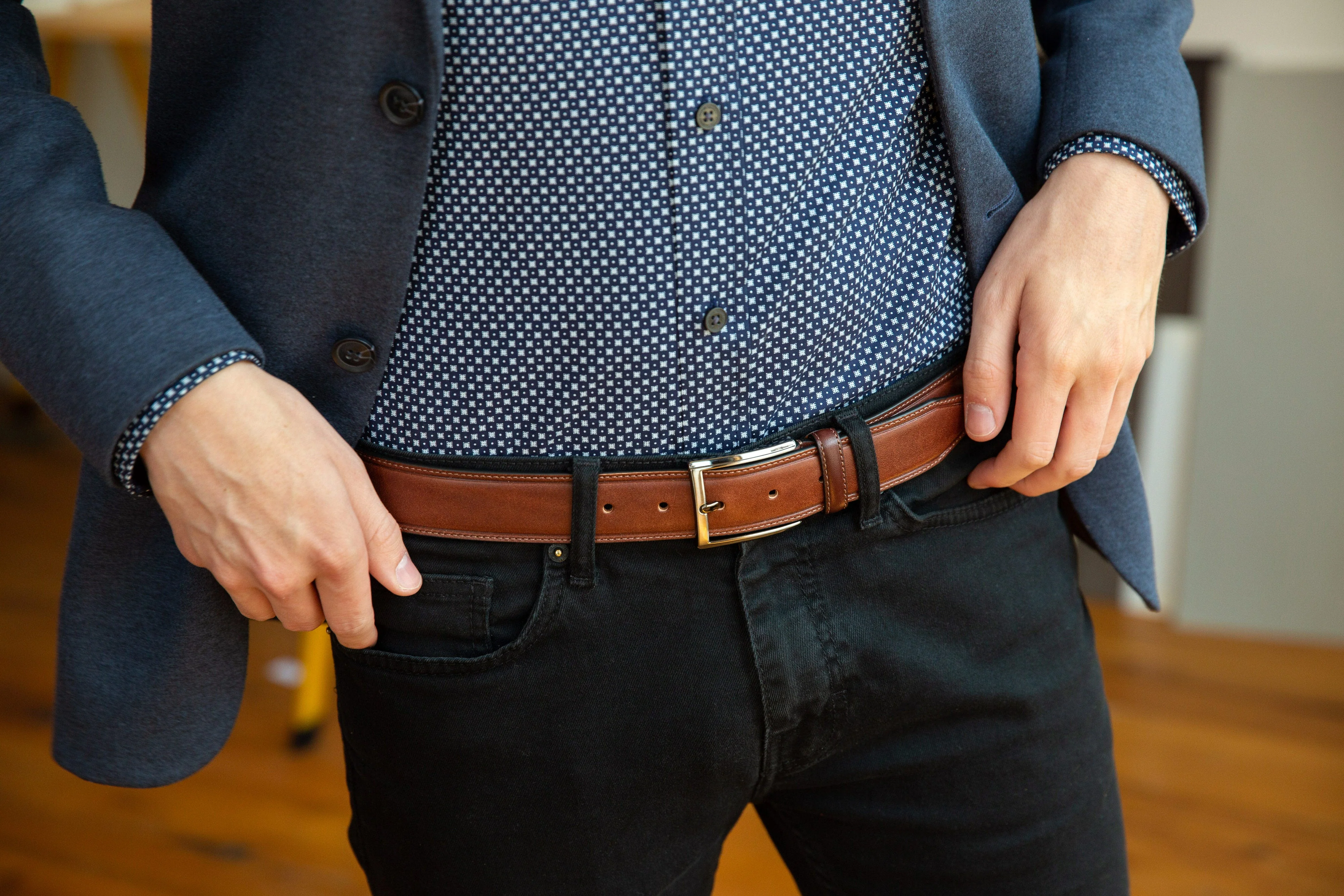 Old Leather Salerno Belt - Image 8
