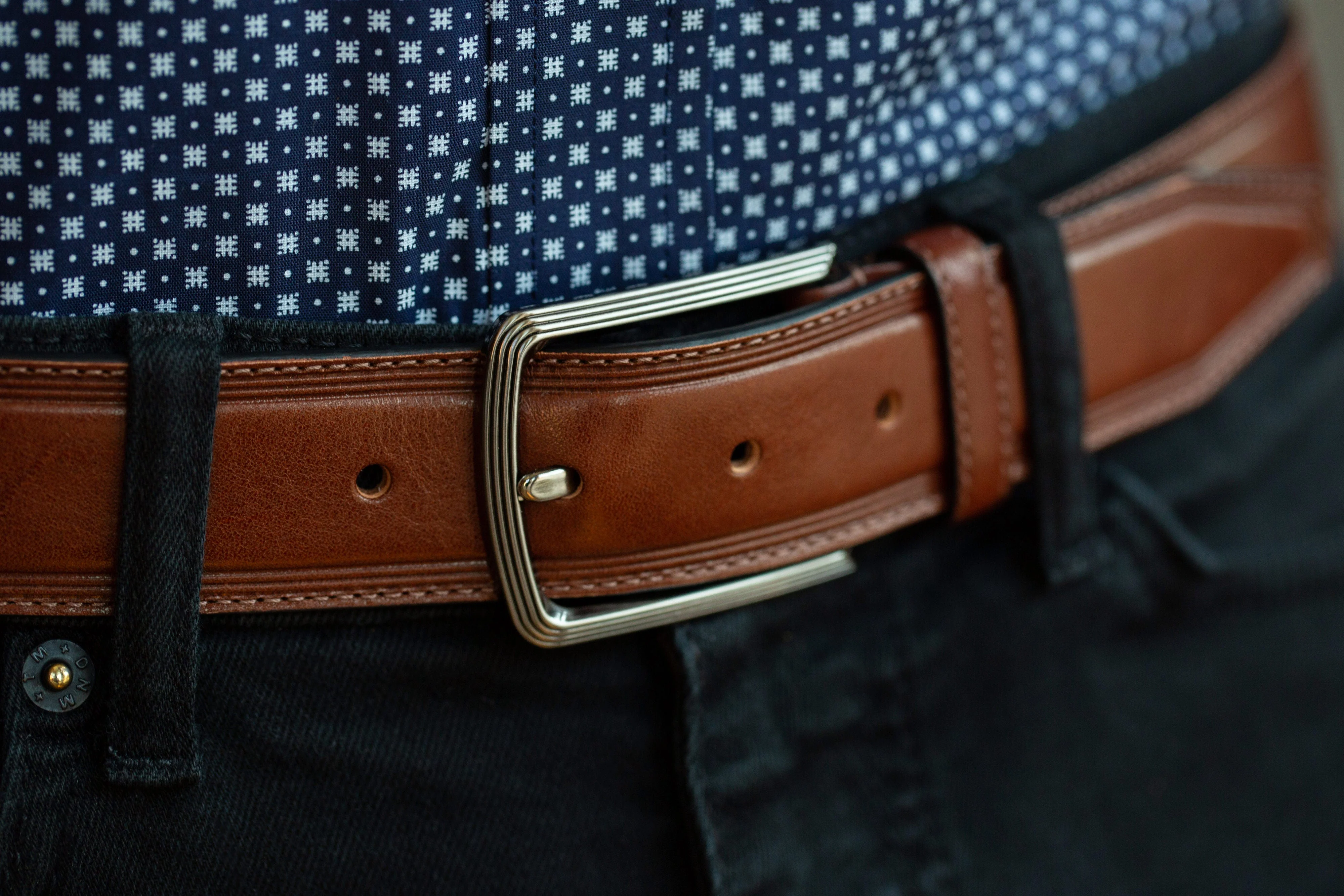 Old Leather Sorrento Belt - Image 10