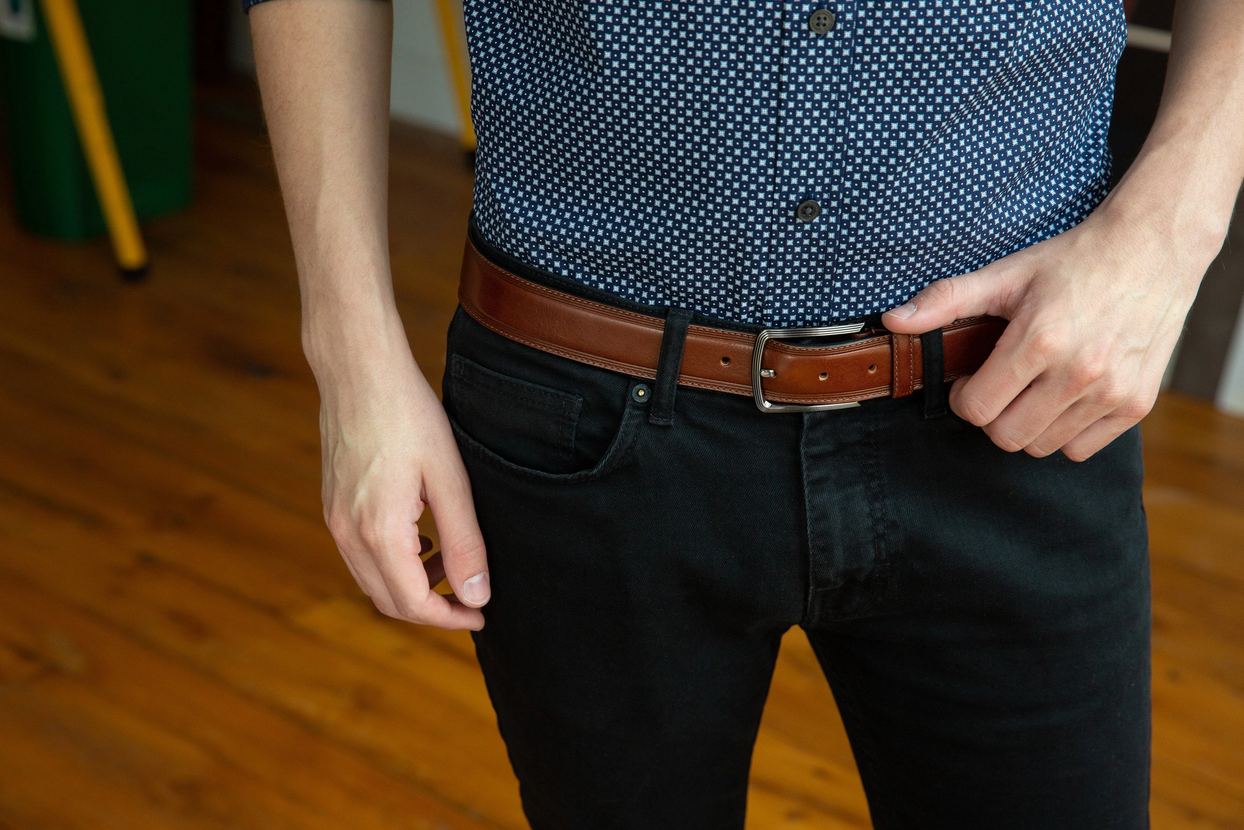 Old Leather Sorrento Belt - Image 7