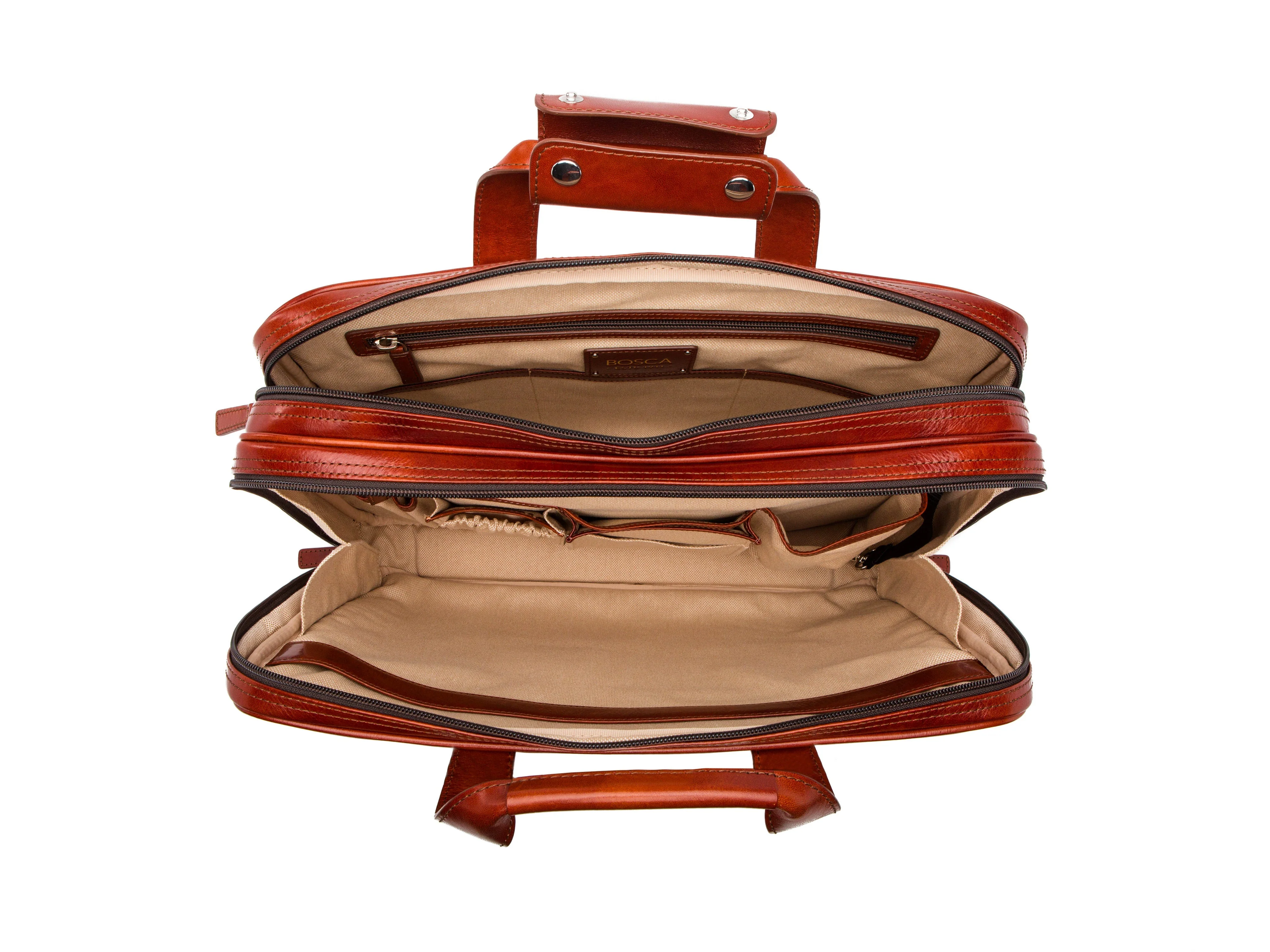 Old Leather Stringer Bag - Image 10